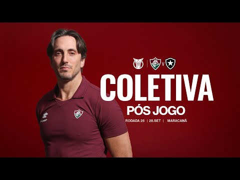 COLETIVA LUIS ZUBELDÍA | FLUMINENSE 2 X 0 BOTAFOGO | CAMPEONATO BRASILEIRO 2025 | 25ª RODADA