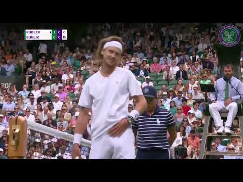 Andrey Rublev vs Alexander Bublik | Fourth Round Extended Highlights | Wimbledon 2023