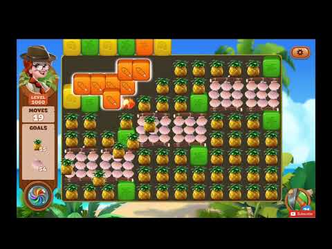 Lost Island Blast Adventure Level 1060 NO BOOSTERS - A S GAMING