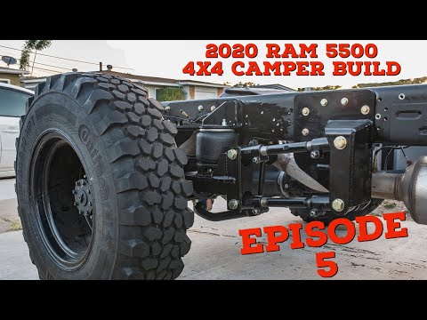 2020 Ram 5500 4x4 Off Grid Camper Build EPISODE #5