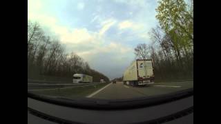 preview picture of video 'Timelapse-Drive from Bavans (FR) to Augsburg (DE)'