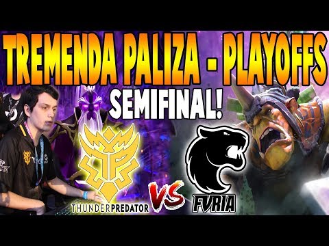 THUNDER vs FURIA [BO3] - SEMIFINAL "Tremenda Paliza" - ESL One Los Angeles 2020 DOTA 2