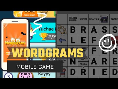 [GAMEPLAY] Wordgrams - Crossword Puzzle | Mobile Game - YouTube