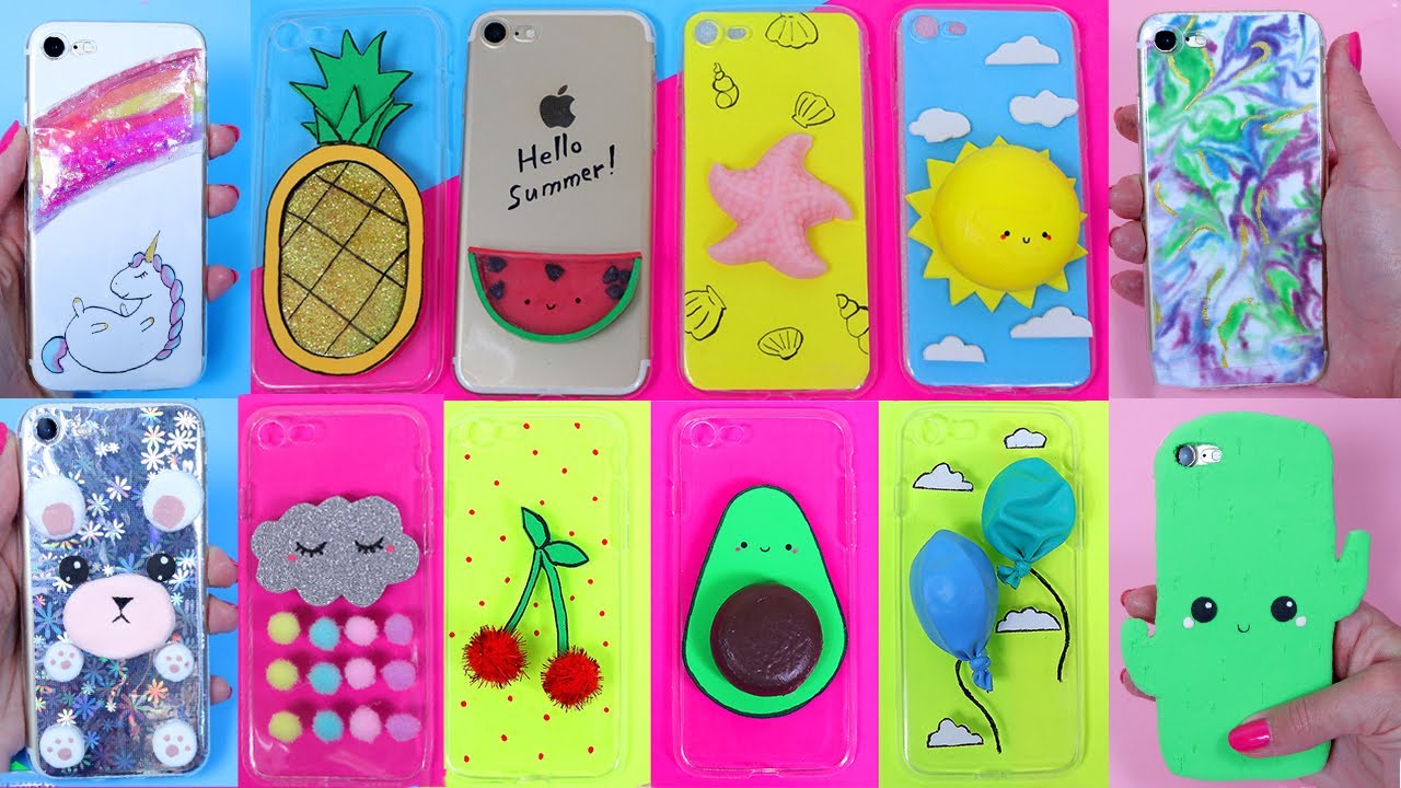 13 POMYSŁÓW NA DIY ETUI NA TELEFON!
