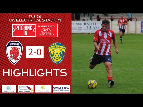 HIGHLIGHTS | Bromsgrove Sporting 2 - 0 Spalding United