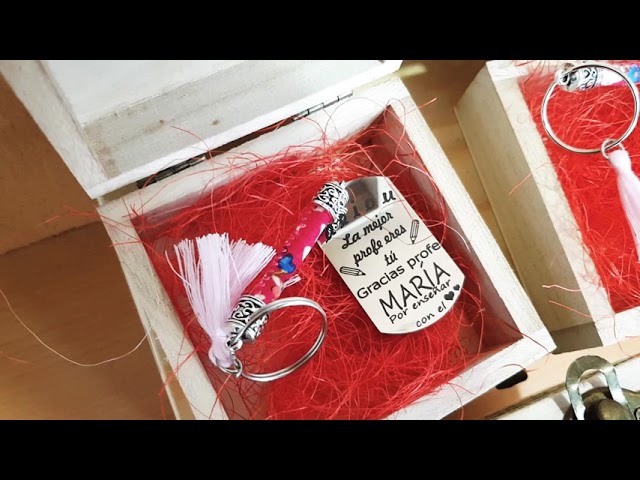 Vídeo relacionado con Genérico Pack de Regalo personalizado con nombre y texto, para maestras, Profesoras, profesoras de guardería.