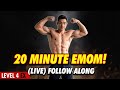 20 Minute Super Simple Intense | Fitness Conditioning & Weightloss (Level 4.5)