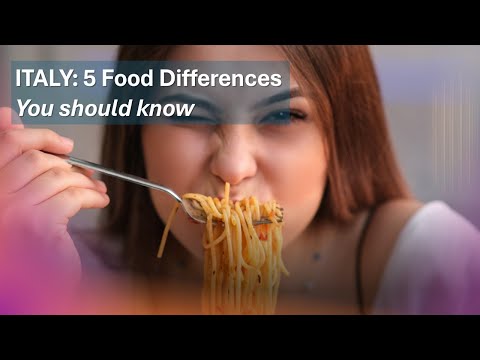 5 Must Know Italian Food Differences