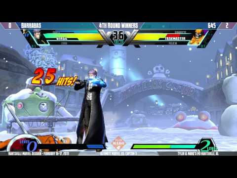 Huntsville UMvC3 Session - Barabbas vs [MARQ] Sixfortyfive