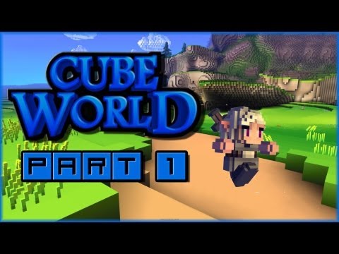 Let's Play Cube World Alpha - Part 1: Klana the Witch