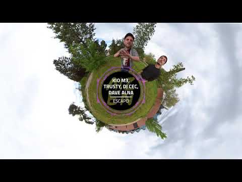 TRUSTY - KIO M3 - DJ CEC - DAVE ALNA "ESCAPO" (Lyric Video) - AIZEN