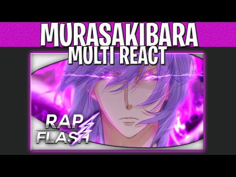 MULTI REACT BRASIL - Rap do Murasakibara Atsushi (KNB) // A Muralha da Geração // Flash Beats