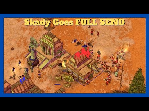 FULL SEND!!!!! | Ulysses (Oranos) vs Skady (Odin) #aom #ageofempires