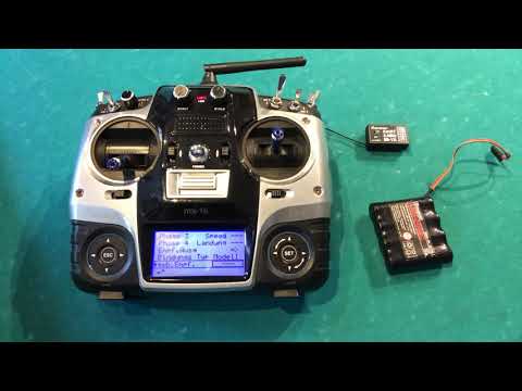 Graupner MX16 MX12 MC16 MC20 Hott Sender binden eines Empfängers