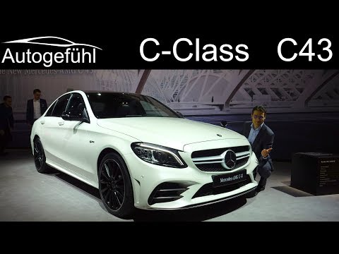 Mercedes C43 AMG C-Class Facelift REVIEW 2019 2018 - Autogefühl Video