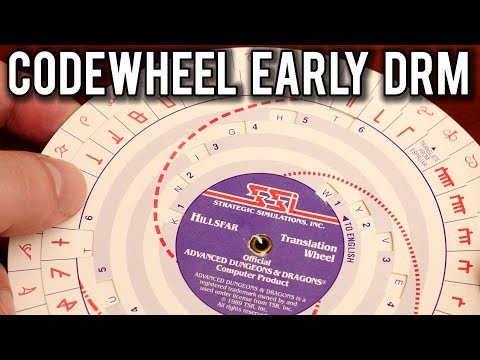 CodeWheels - Early Anti-Piracy that was easy to bypass | MVG