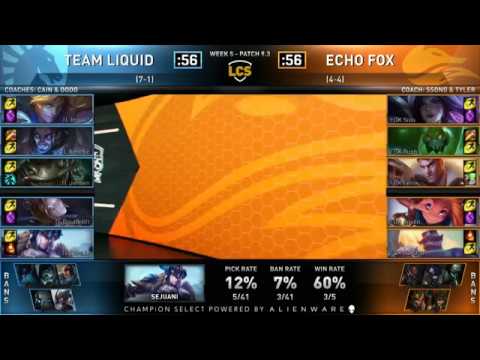 TL vs FOX Team Liquid vs Echo Fox| Week 5 Day 1 | Highlights | LCS Spring Split 2019