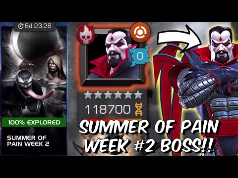 Summer of Pain Week #2 Mister Sinister Boss - HAVOK MVP COUNTER!! - Marvel Contest of Champions