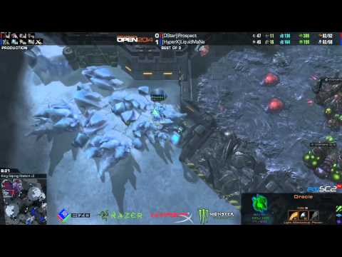 Dreamhack - ZvP Mana vs Prospect g2 Starcraft 2 HD polski komentarz