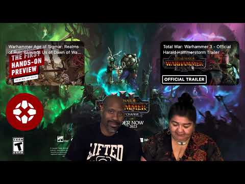 Total War : Warhammer 3 -Official Shadows of Change Announcement Trailer. Reaction