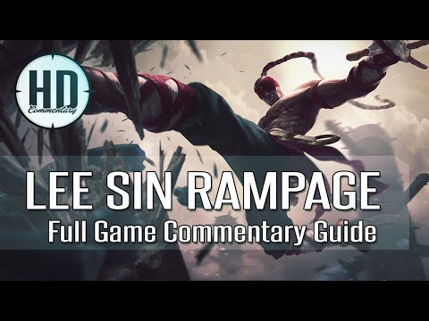 Lee Sin Jungle Full Gameplay Commentary - Diamond 4 - Analysis / Guide - League of Legends