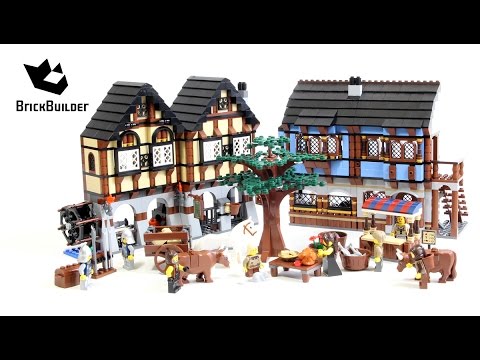 Vidéo LEGO Castle 10193 : Le village médiéval