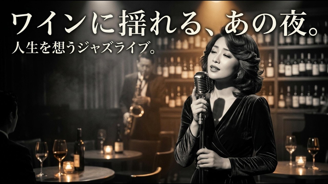 昭和ジャズバーの閉店後夜｜静けさに滲む懐かしい歌声