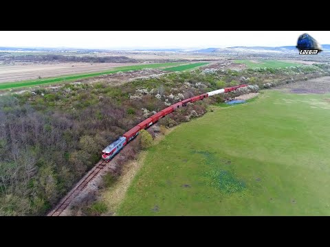 🚁🚂 060-DA 60-1151-9 & Marfar CFR MARFĂ Freight Train Lângă/Near Holod Vest - 12 April 2021