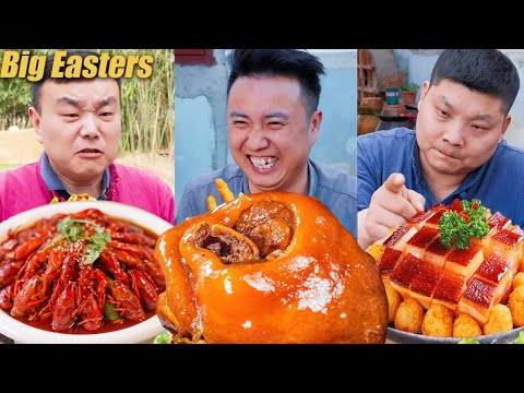 A bowl full of crayfish!|Eating Spicy Food and Funny Pranks|Funny Mukbang