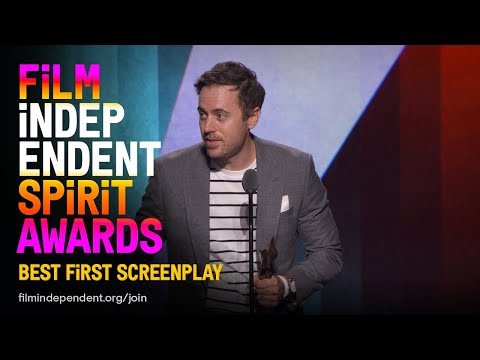 JOHN PATTON FORD wins BEST FIRST SCREENPLAY at the 2023 Film Independent Spirit Awards.