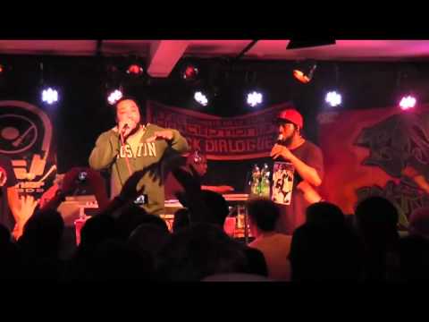 Edo G. , Mr. Lif & Akrobatik freestylin in Offenburg "Boston BeatDown Tour 2011"