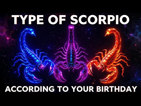 Why Scorpios Born in Different Weeks Are COMPLETELY Different? (The 3 Dark Sides of Scorpio 🌑♏)