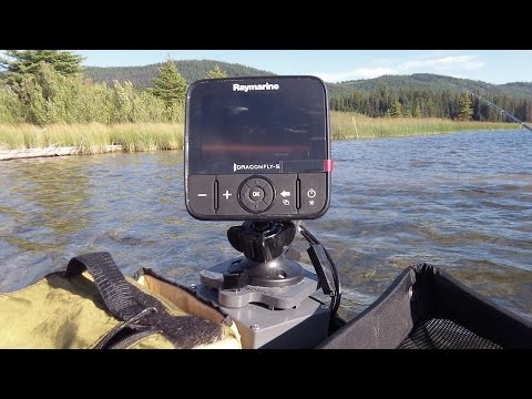 Raymarine Dragonfly 5DVS review on the water