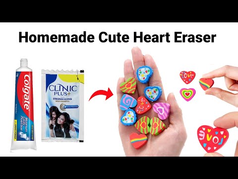 How to make Kneaded Eraser at home/DIY Kneaded Eraser/homemade Kneaded Eraser/diyEmoji Eraser#eraser
