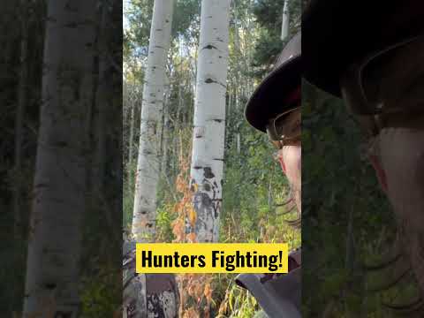 Hunters Fighting! Watch this. #fight #hunting #friends #mountains #hilarious #comedy #tips #hunter