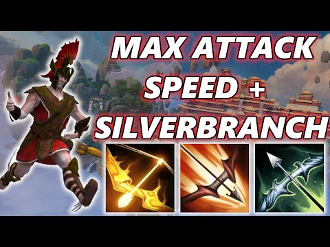 MAX ATTACK SPEED + 35 SILVERBRANCH STACKS ON MERCURY - Season 9 Masters Ranked 1v1 Duel - SMITE