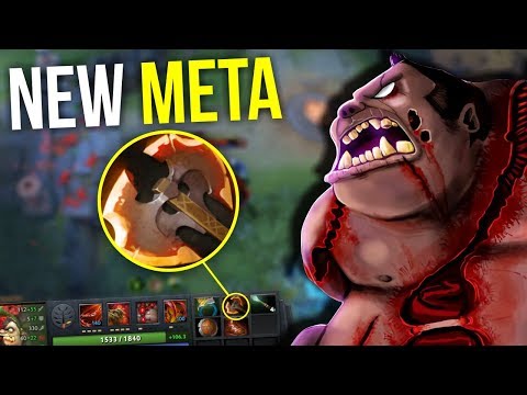CARRY PUDGE IS REAL - NEW META Pudge Battle Fury Arcana Pudge by Alohadance 7.12 | Dota 2