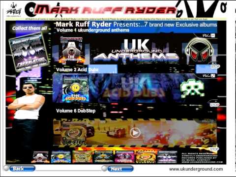 Mark Ruff Ryder Presents:-  Anthems / Acid Dubz / Dubstep