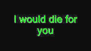 black veil brides die for you lyrics