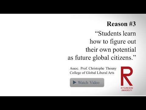 Why Choose GLA? Reason#3 Students learn how to figure out their potential as future global citizens