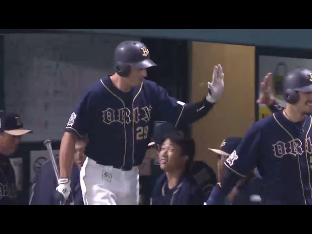 【6回表】バファローズ・ボグセビック 試合の均衡を破る逆方向への先制2ラン!! 2016/7/19 H-Bs