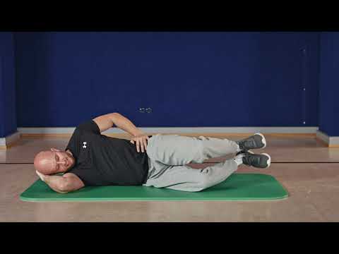 45. Übung: Kräftigung der Hüftmuskulatur und seitlichen Rumpfmuskulatur