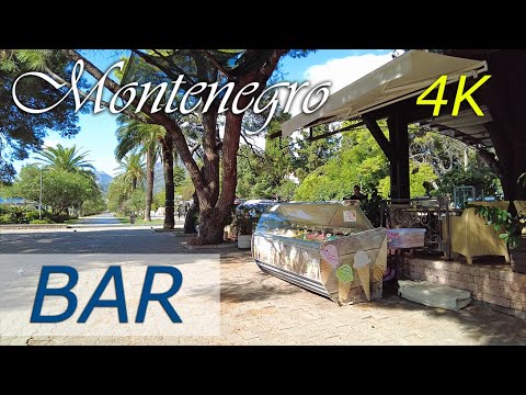 Bar, Montenegro ⁴ᴷ,🌡T+29C°🌞  - 4K, walking tour - travel guide
