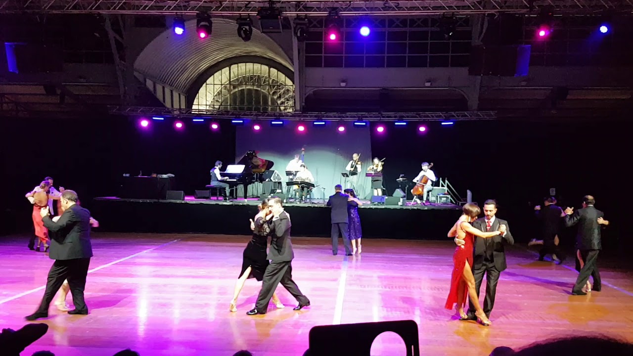 Ronda 11 couples de Maestros -  avec l'Orchestre  Sexteto Canyengue❤ Tarbes en Tango 2018