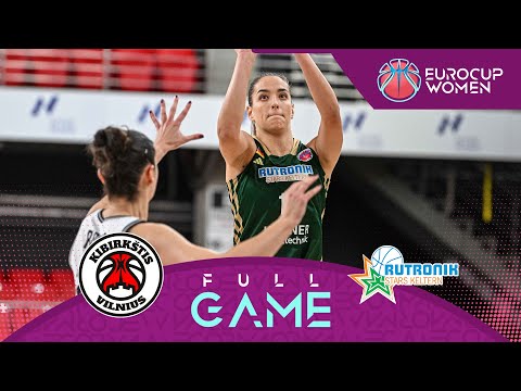 Kibirkstis-TOKS v Rutronik Stars Keltern | Full Basketball Game | EuroCup Women 2025-26