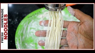 Egg less Fresh Home Noodles | झटपट बनाइये फ्रेश नूडल्स | Homemade Noodles
