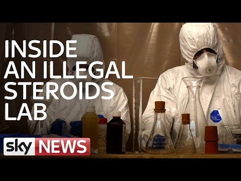 Inside An Illegal Steroids Lab