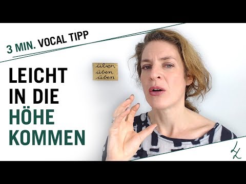 Leicht in die Höhe kommen