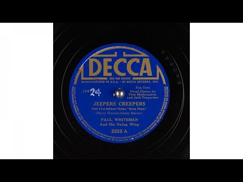 Paul Whiteman And His Swing Wing - Jeepers Creepers (1938)