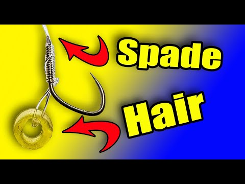 How to Tie a Hair Rig with a Spade Hook
